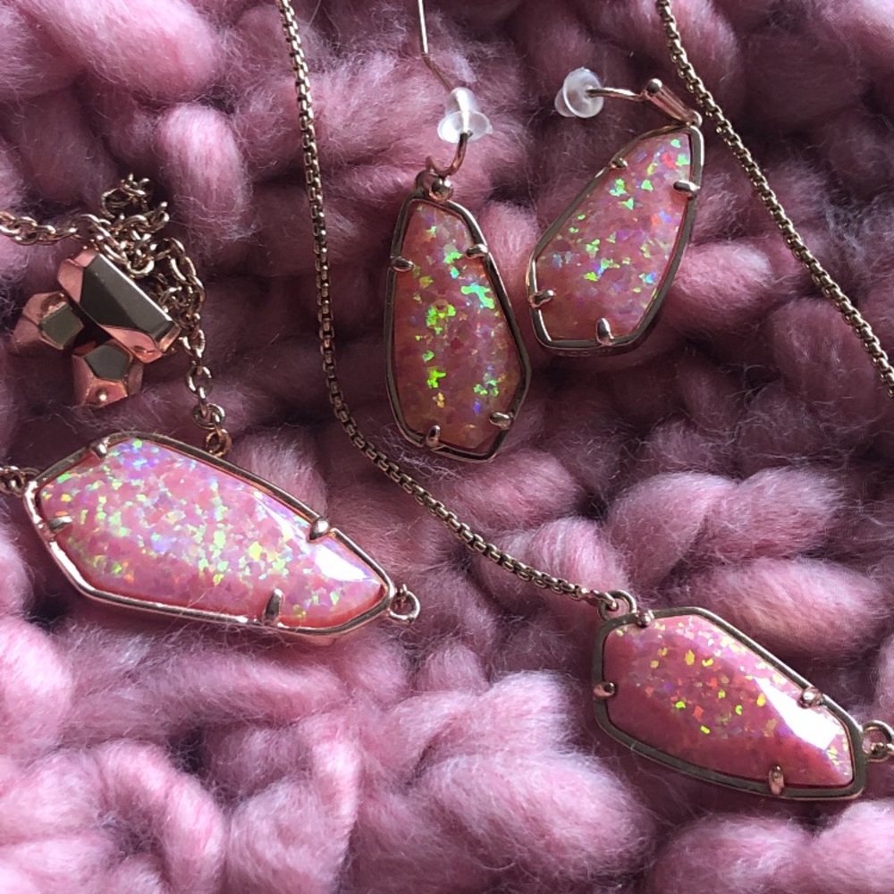 Coral Opal Set